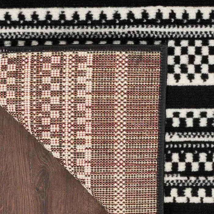 Grafix GRF41 Black/White Area Rug