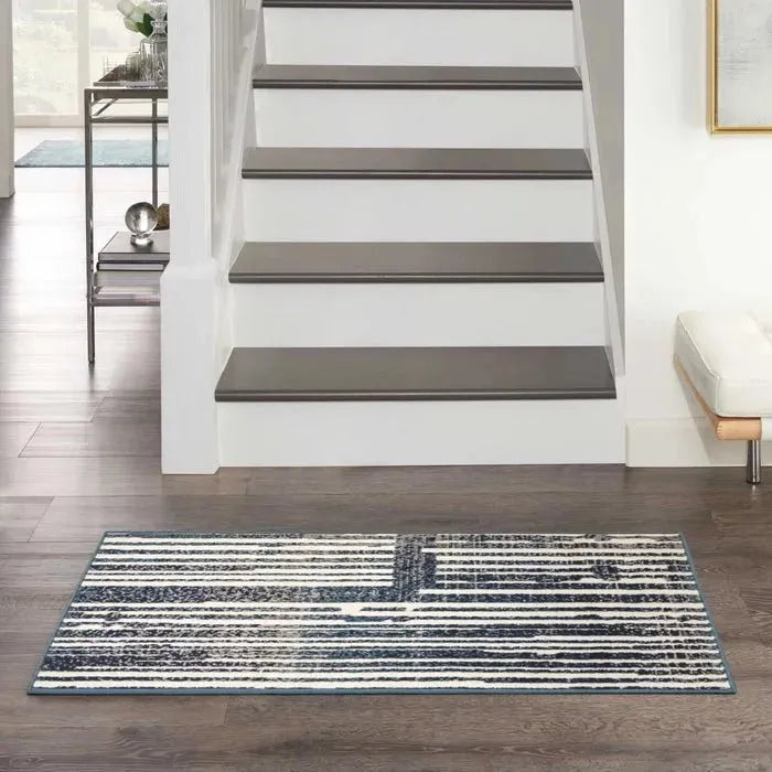 Grafix GRF42 Blue/Grey Area Rug