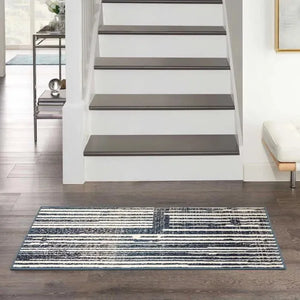 Grafix GRF42 Blue/Grey Area Rug