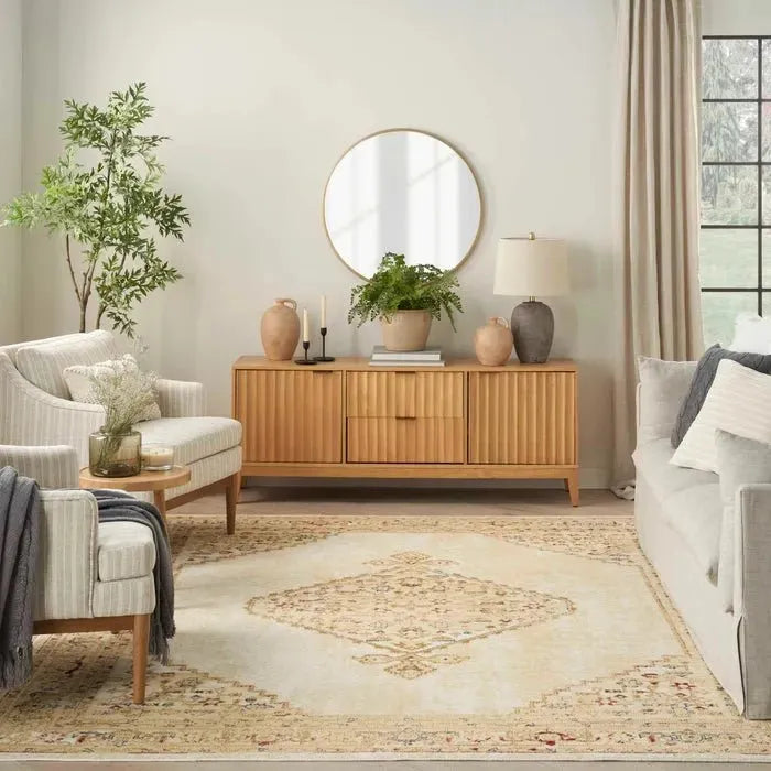 Grafix GRF43 Cream/Multi Area Rug