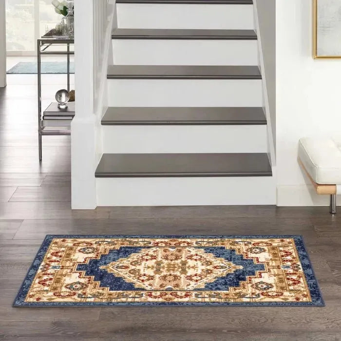 Grafix GRF43 Navy/Gold Area Rug