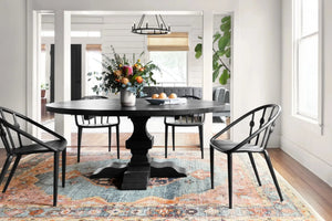 Graham by Magnolia Home GRA-02 Blue/Sunrise Rug