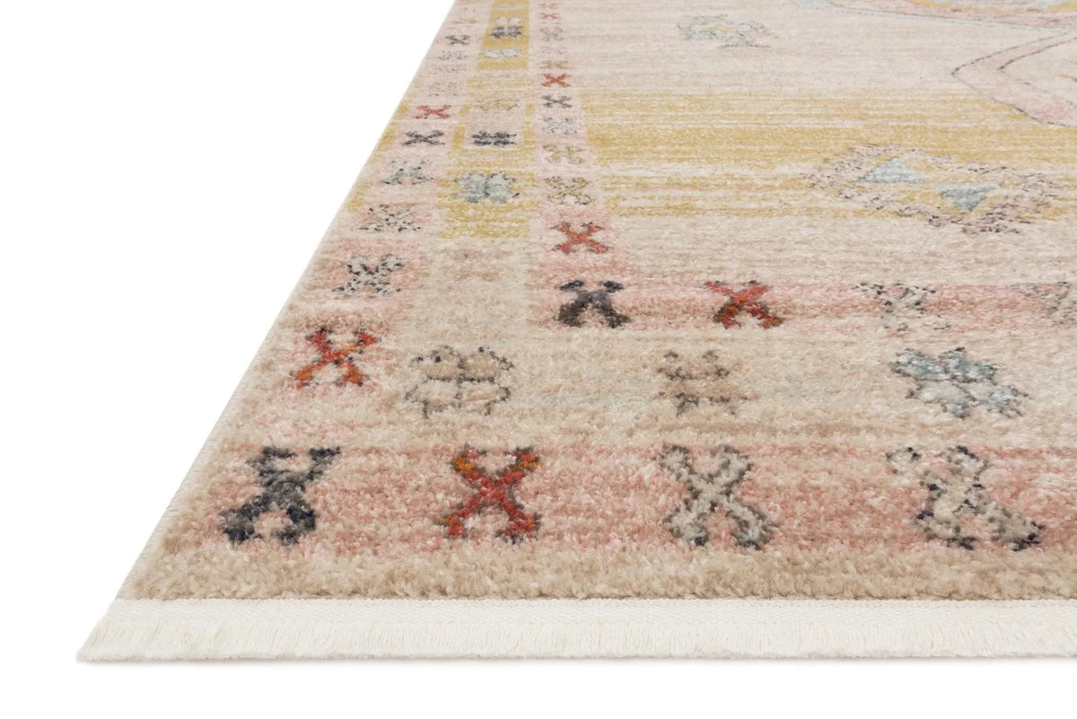Graham by Magnolia Home GRA-04 Antique Ivory/Multi Rug