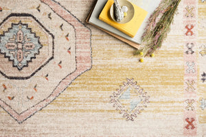 Graham by Magnolia Home GRA-04 Antique Ivory/Multi Rug
