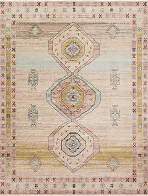 Graham by Magnolia Home GRA-04 Antique Ivory/Multi Rug