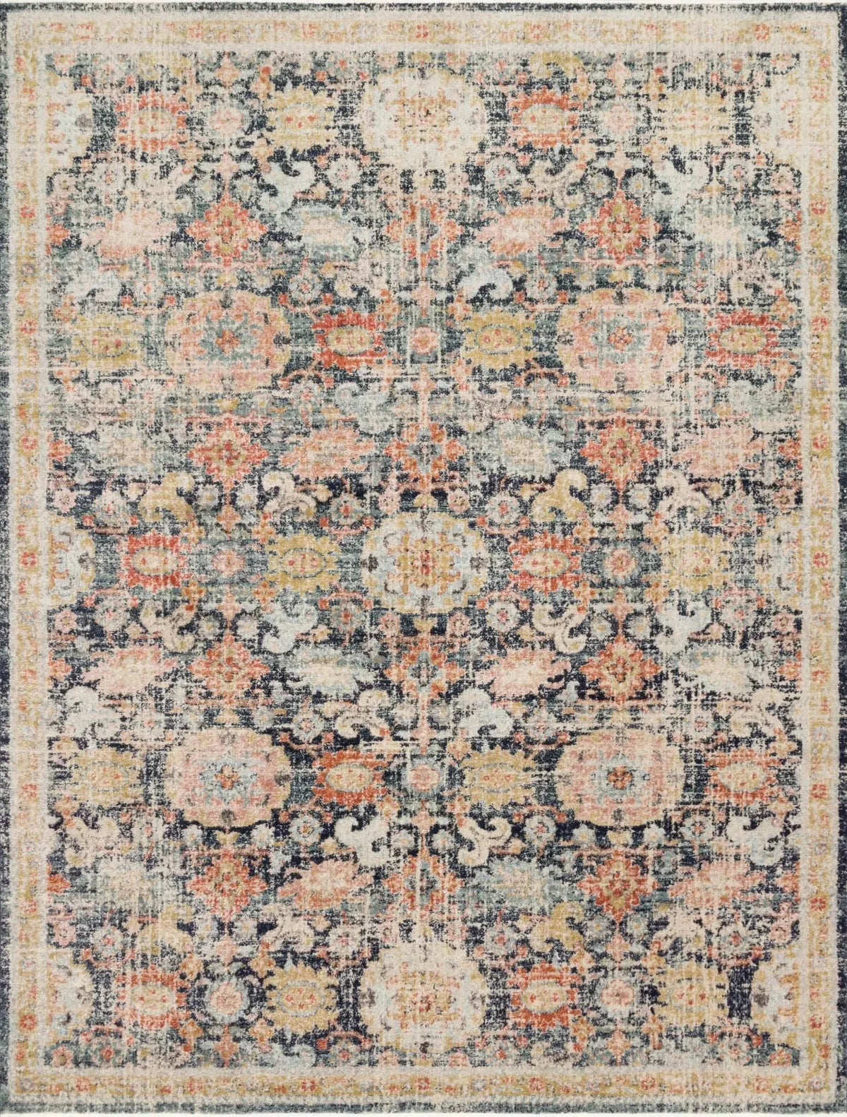 Graham by Magnolia Home GRA-05 Blue/Multi Rug