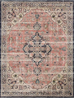 Graham by Magnolia Home GRA-06 Coral/Navy Rug