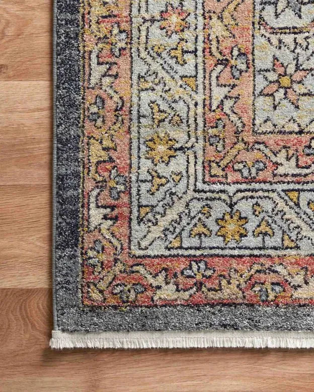 Graham GRA-01 Blue/Persimmon Rug