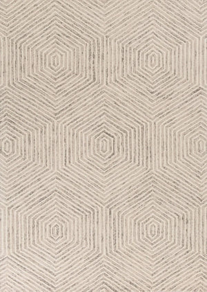 Gramercy 1607 Honeycomb Ivory Rug