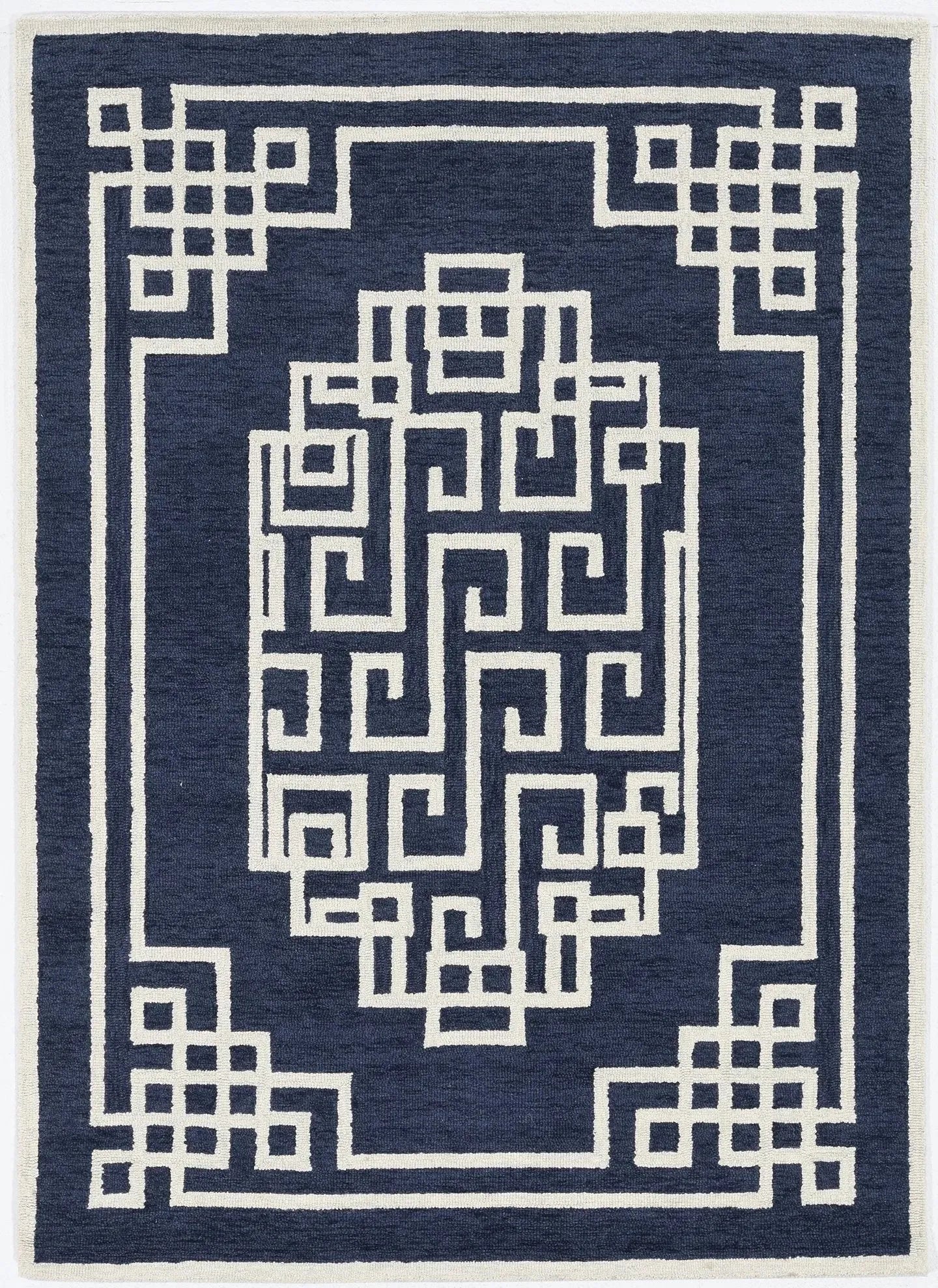 Gramercy 1613 Maysville Navy Ivory Rug