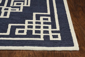 Gramercy 1613 Maysville Navy Ivory Rug