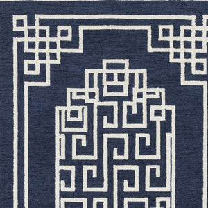 Gramercy 1613 Maysville Navy Ivory Rug