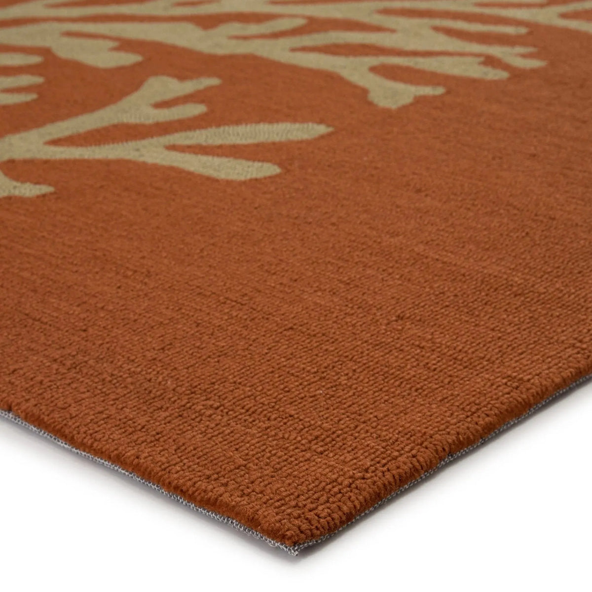 Grant I-O Gd01 Bough Out Orange/Taupe Rug