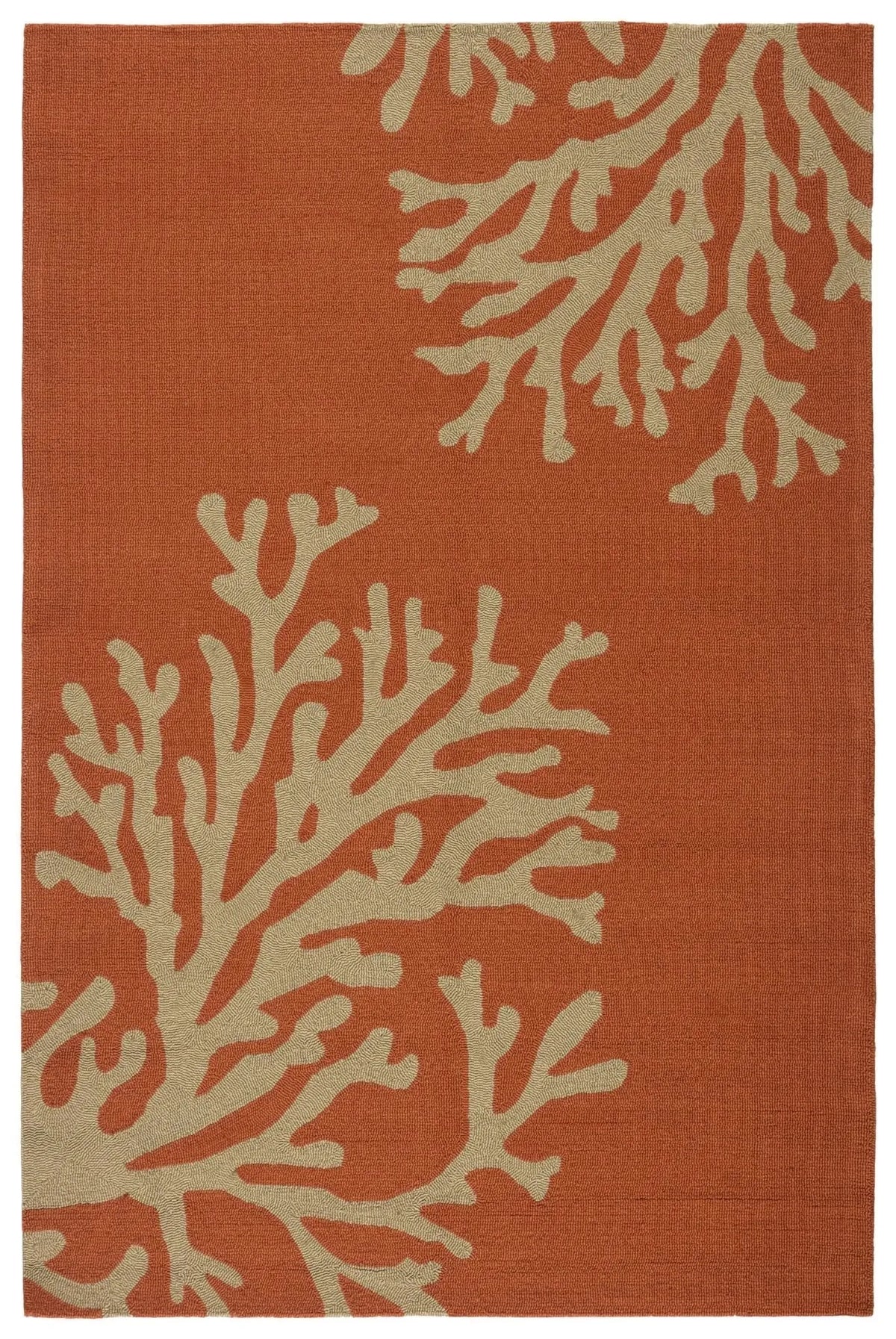 Grant I-O Gd01 Bough Out Orange/Taupe Rug