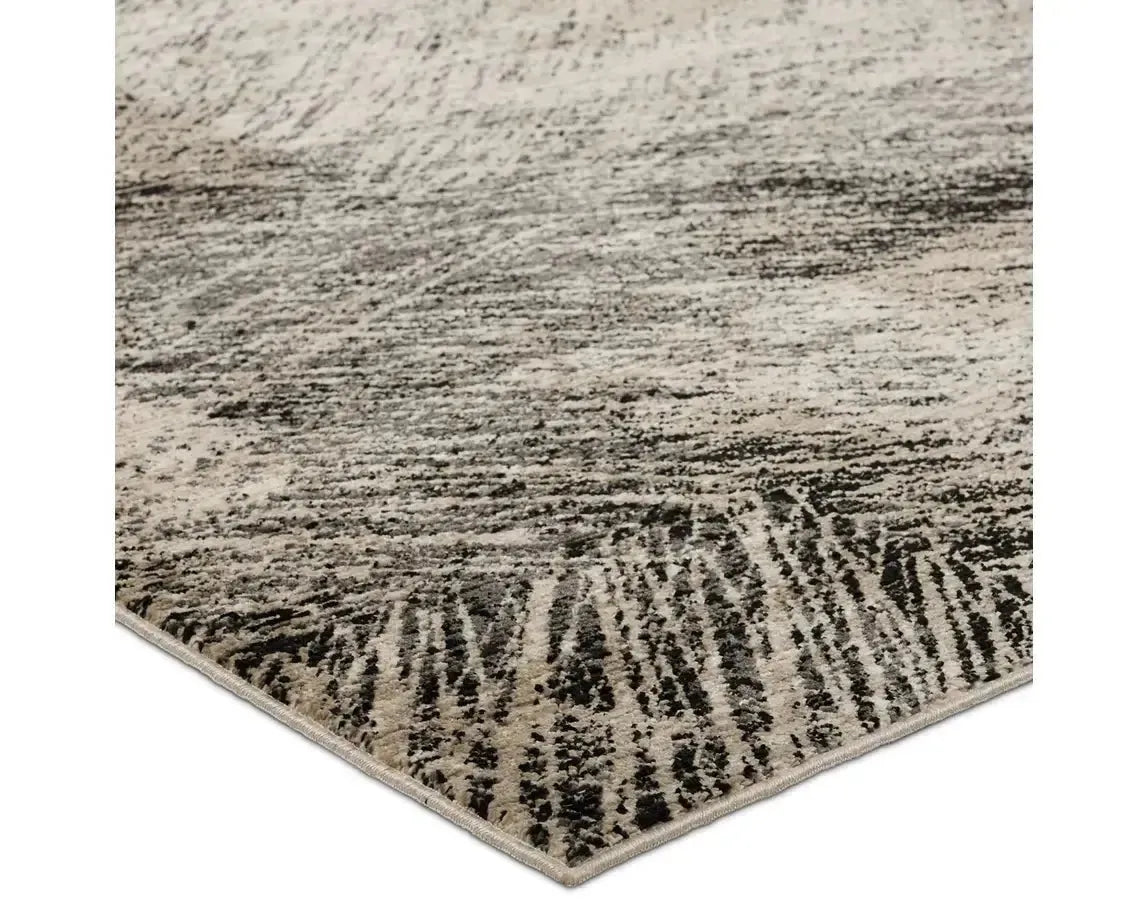 Graphite GRA04 Taupe/Black Rug