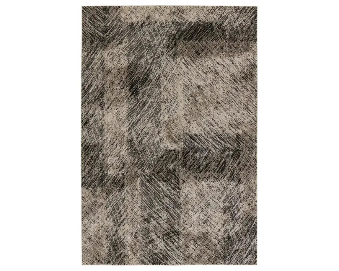 Graphite GRA04 Taupe/Black Rug