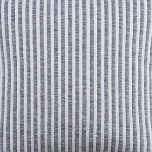 Gray and Cream Striped LR04651 Throw Pillow