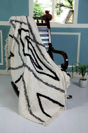 Grayscale Diamonds LR80145 Throw Blanket