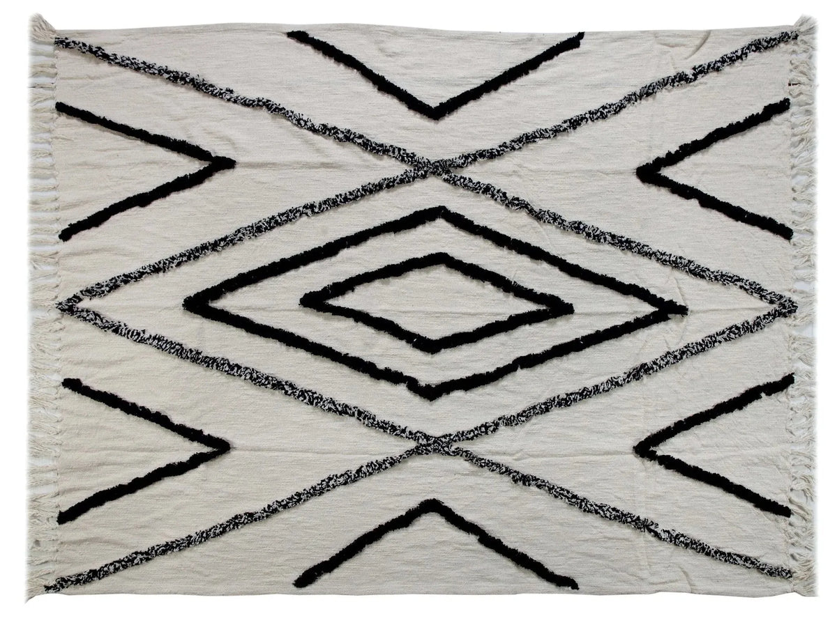 Grayscale Diamonds LR80145 Throw Blanket