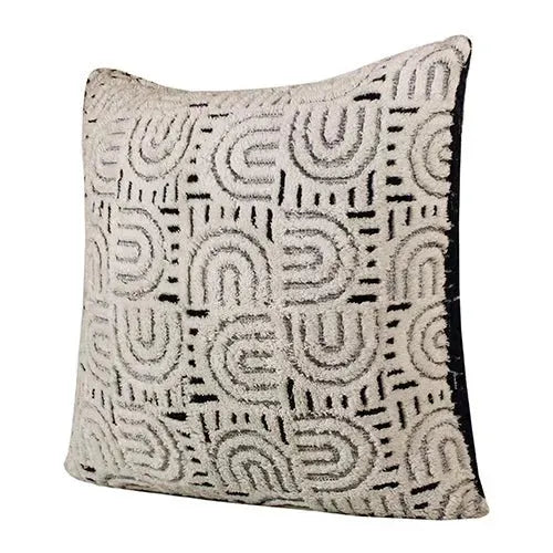 Groove 08245WHT White/Blue Pillow