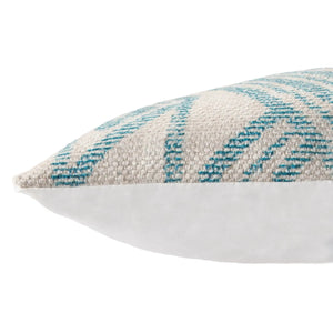 Groove By Nikki Chu Grn04 Malae Turquoise/Cream Pillow