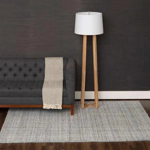 Haberdasher Rg175 799 Haberdasher Silver Rug