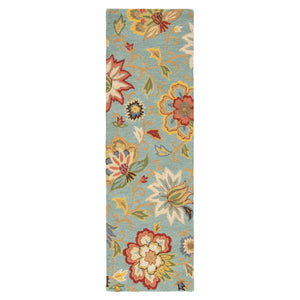 Hacienda HAC09 Zamora Light Turquoise Rug