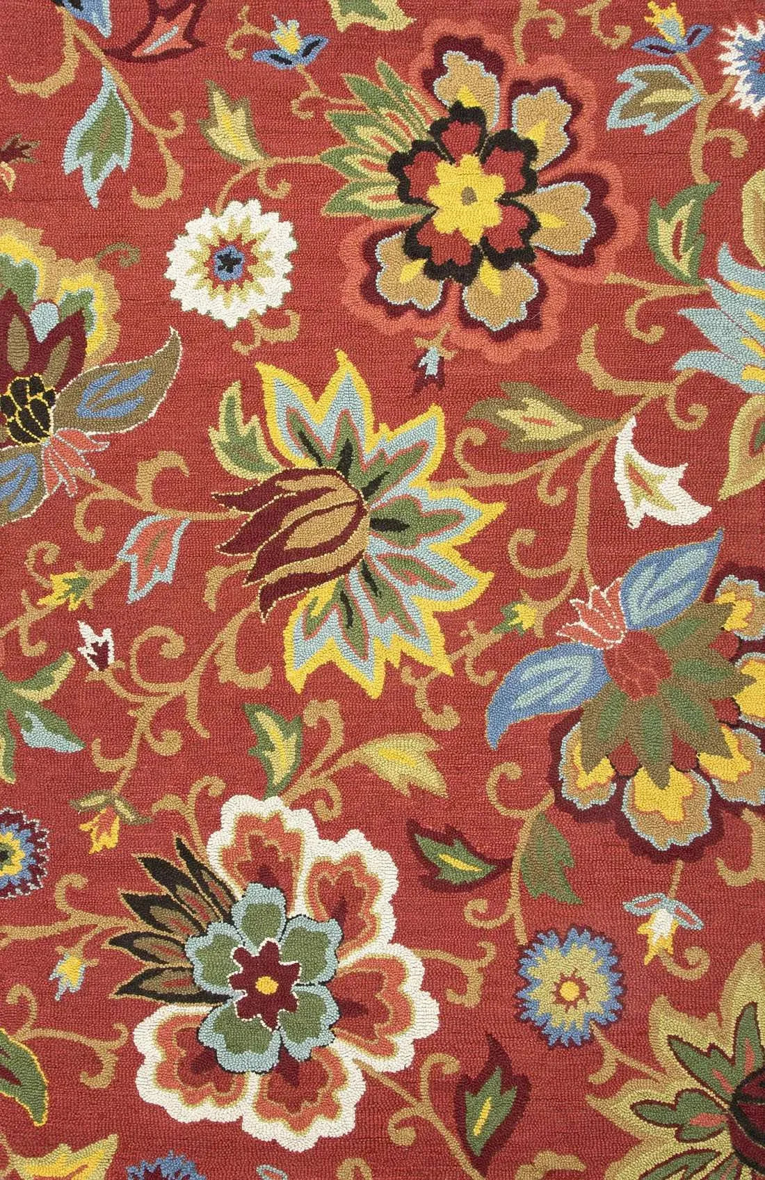 Hacienda HAC11 Zamora Velvet Red Rug