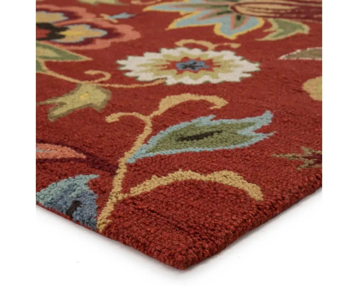 Hacienda HAC11 Zamora Velvet Red Rug
