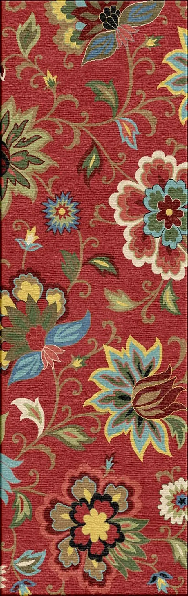 Hacienda HAC11 Zamora Velvet Red Rug