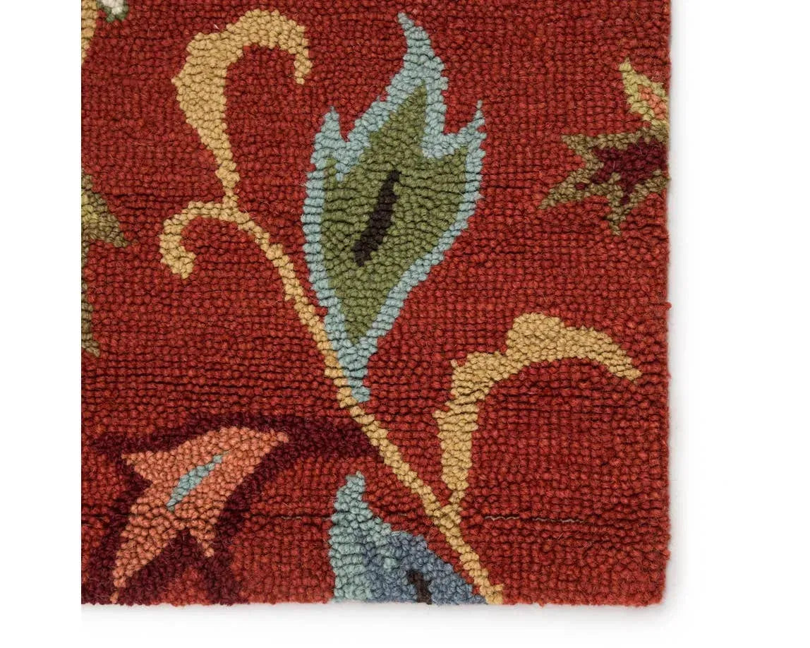 Hacienda HAC11 Zamora Velvet Red Rug
