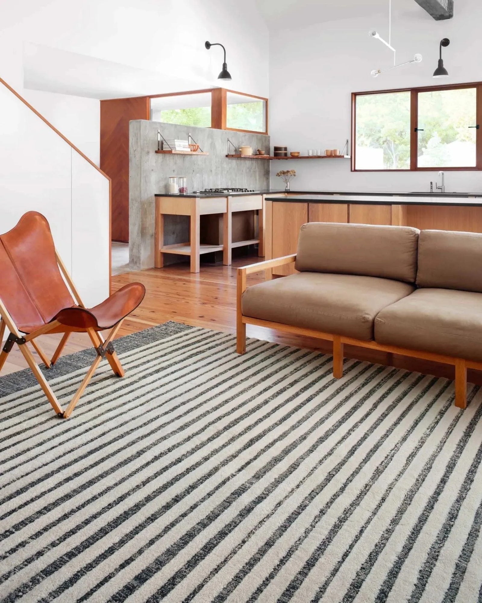 Hagen Hag-01 White/Ocean Rug