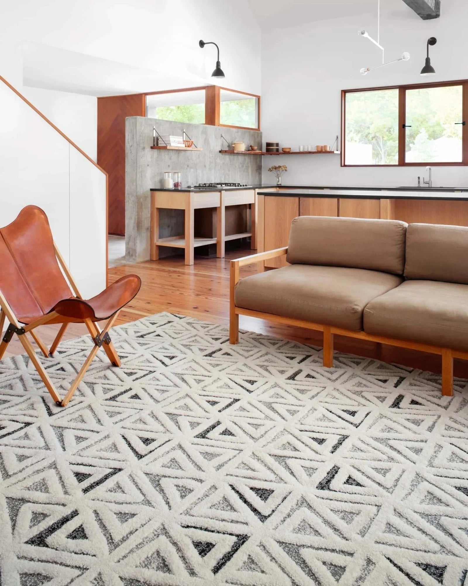 Hagen Hag-02 Blue/Multi Rug