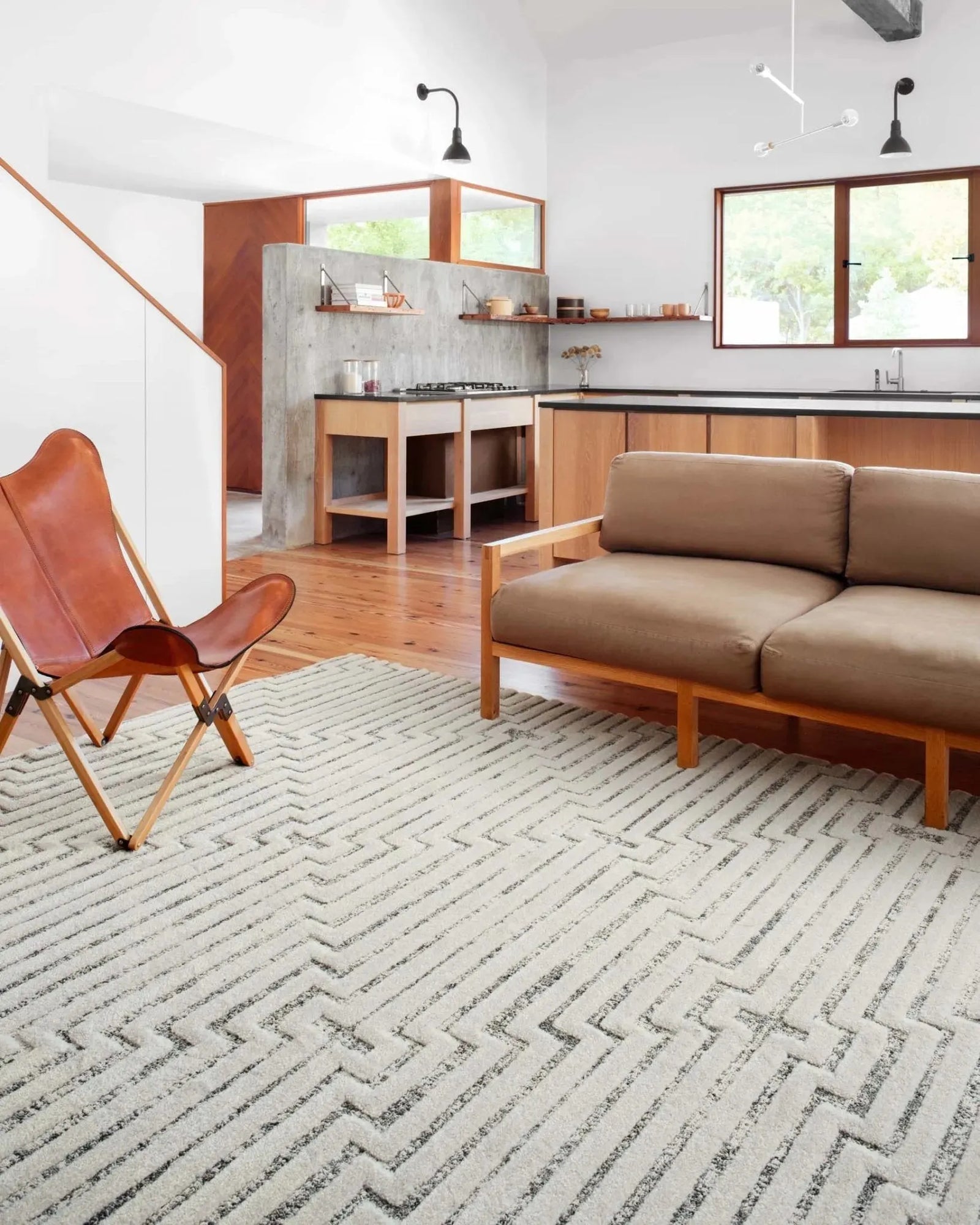 Hagen Hag-03 White/Sky Rug