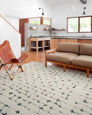 Hagen Hag-04 White/Navy Rug