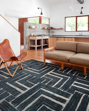 Hagen Hag-05 Blue/White Rug