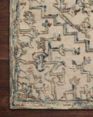 Halle Hae-01 Grey/Ocean Rug