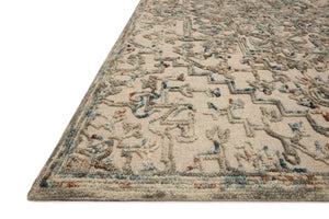 Halle Hae-01 Grey/Ocean Rug