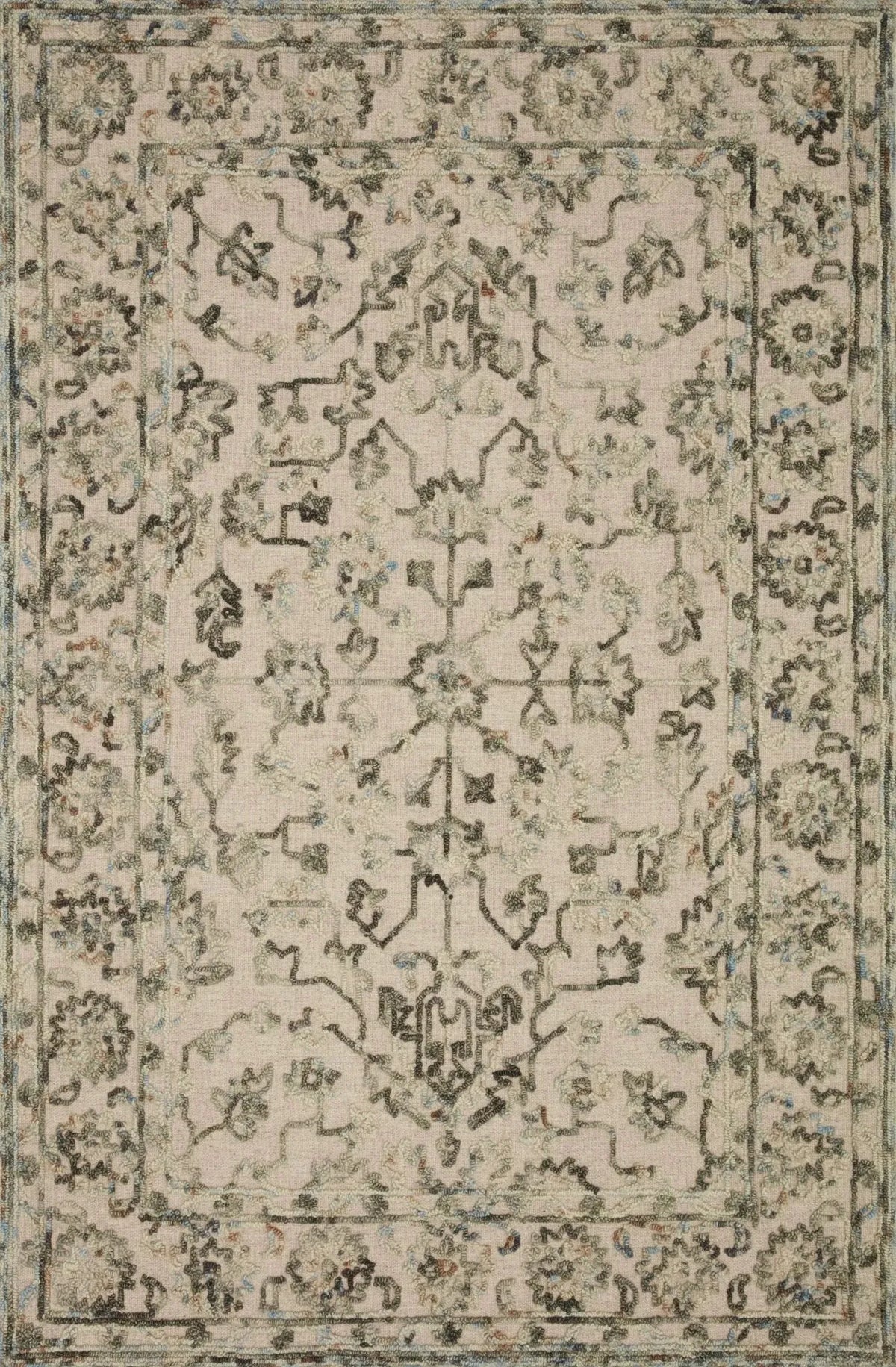Halle Hae-05 Grey/Sky Rug