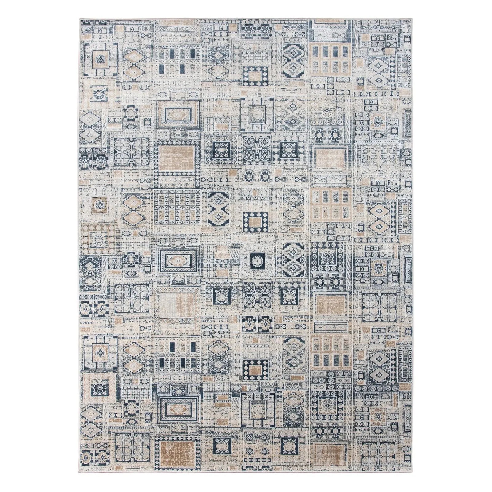Hamilton HAM-7 Navy/Gold Rug
