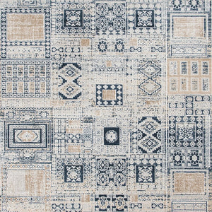 Hamilton HAM-7 Navy/Gold Rug