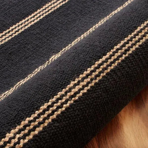 Hampton 03395BLK Black Rug