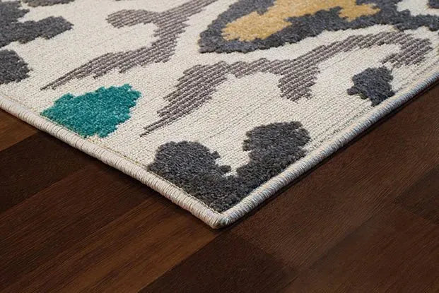Hampton 530W Ivory/ Multi Rug