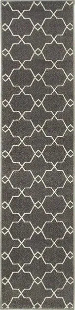 Hampton 537E Grey / Ivory Rug