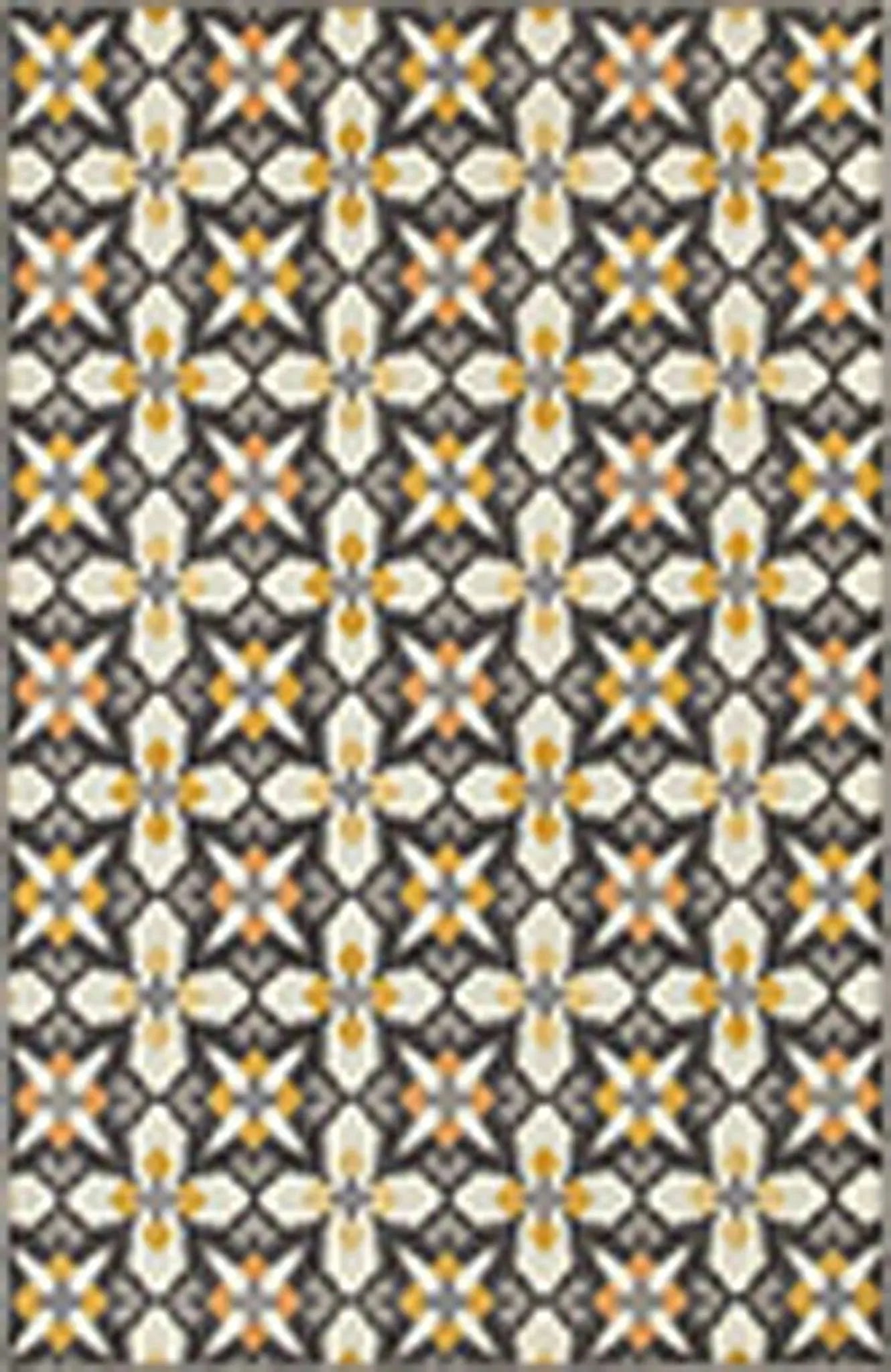 Hampton 8021L Grey / Gold Rug