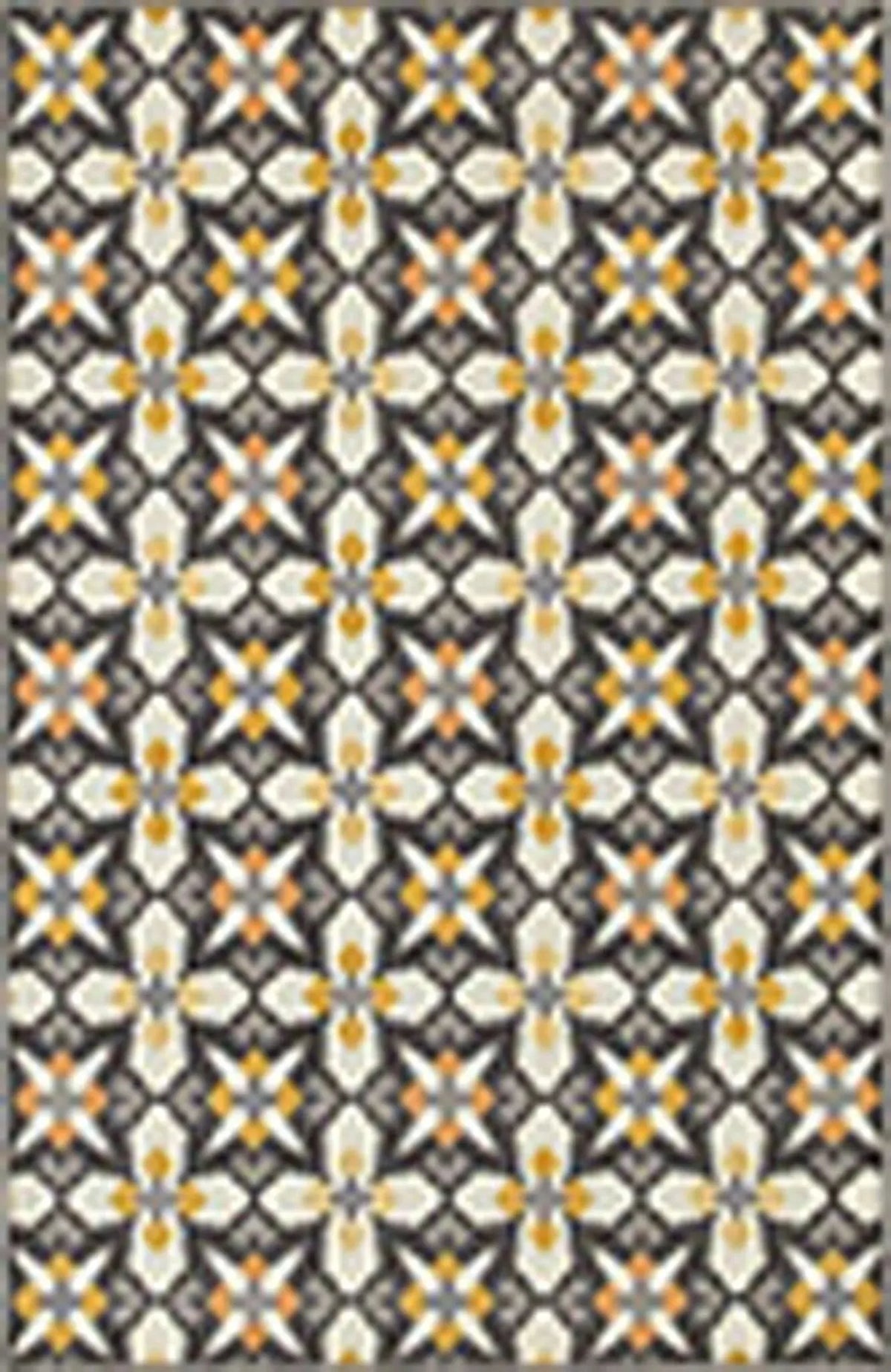 Hampton 8021L Grey / Gold Rug