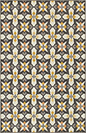 Hampton 8021L Grey / Gold Rug
