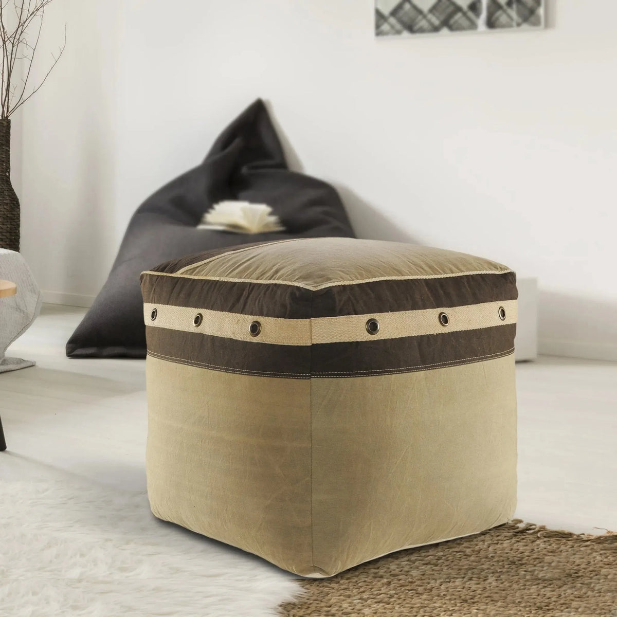 Handmade Lr34002 Multi Pouf
