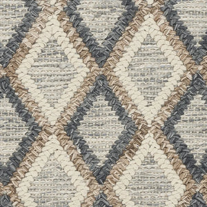 Hang Ten Malibu 850 Newport Beach Slate Beige Rug