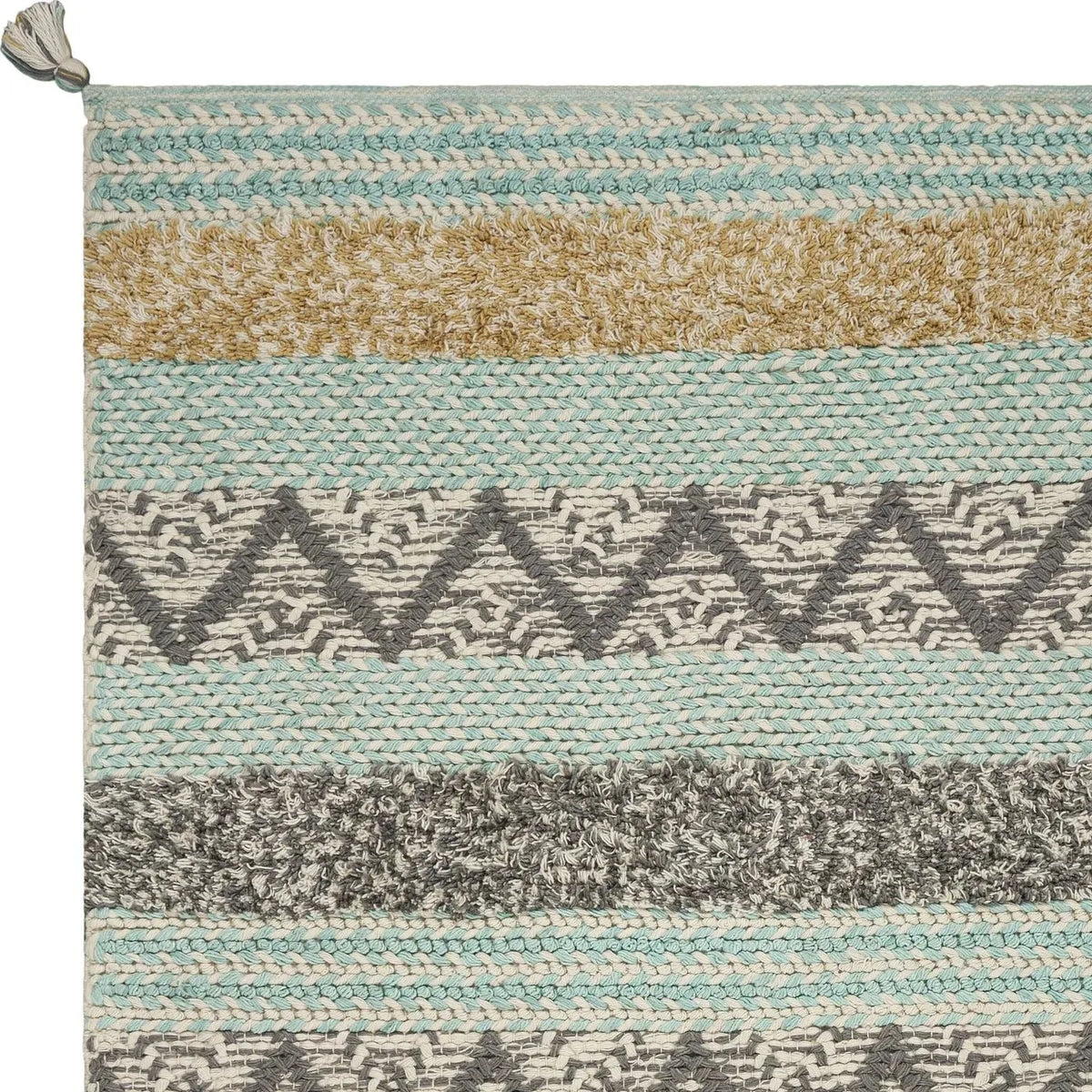 Hang Ten Malibu 853 Hermosa Beach Turquoise Rug